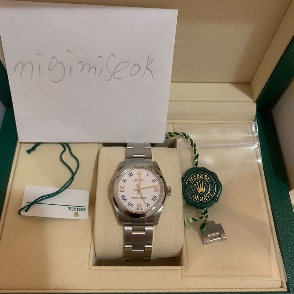 Sold$ Rolex oyster perpetual 31mm -sold-